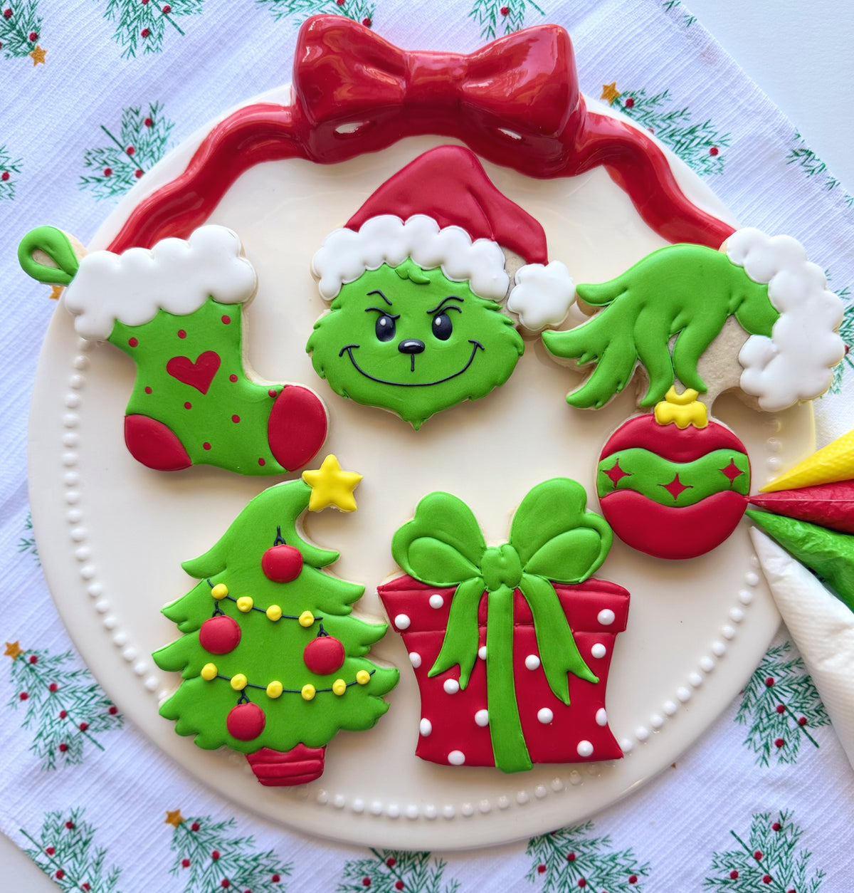 Grinchy Christmas Cookie Decorating Class - PENSACOLA 12/3