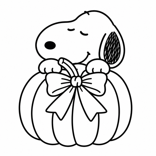 Pumpkin Snoopy STL Bundle