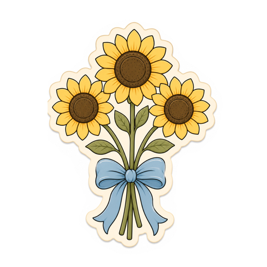 Sunflower Bouquet STL Bundle