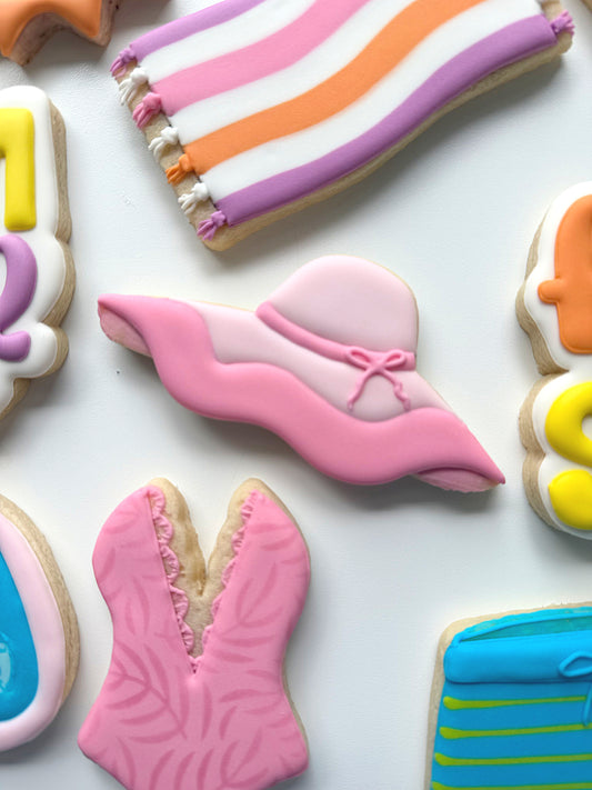 Beach Hat Cookie Cutter