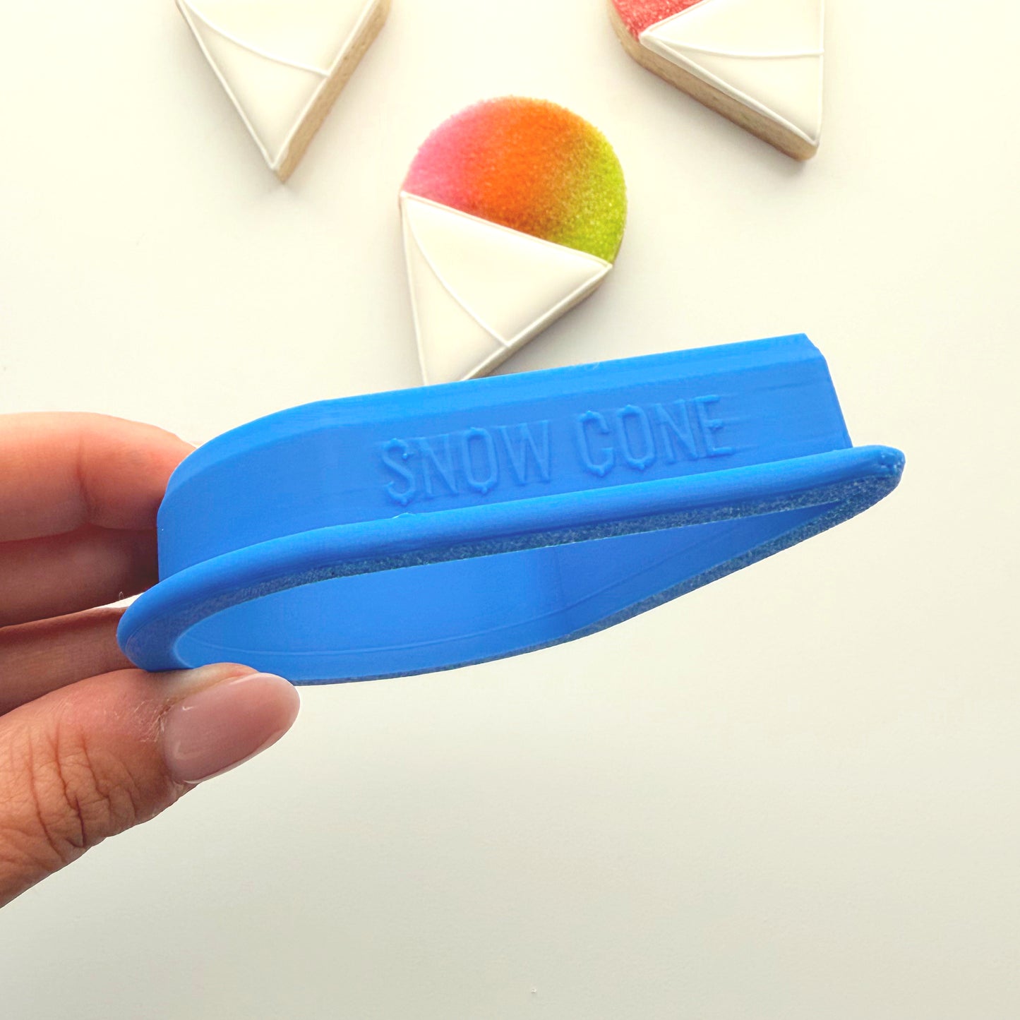 Snow Cone 3.5" STL FILE