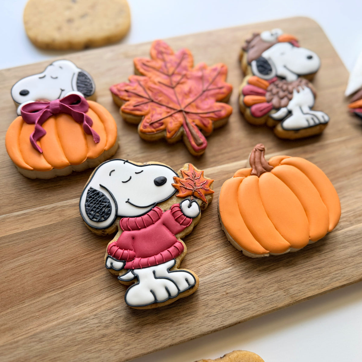 Intermediate Level - Snoopy Fall Cookie Decorating Class - Nov. 19